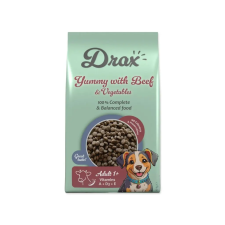  Drax Adults száraztáp felnőtt kutyáknak marhahússal és zöldségekkel 10 kg kutyaeledel