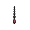 Dream Toys Cheeky Love - akkus, anál gyöngysor vibrátor (fekete)