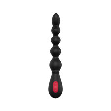Dream Toys Cheeky Love - akkus, anál gyöngysor vibrátor (fekete) anál