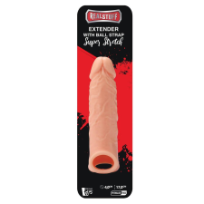 Dream Toys RealStuff Extender 6,5 - péniszköpeny - natúr (17cm) péniszköpeny