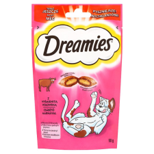  Dreamies Jutalomfalat macskáknak marha, 60 g jutalomfalat macskáknak