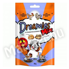  Dreamies Mix Jutalomfalat macskáknak csirkével és kacsával 60g jutalomfalat macskáknak