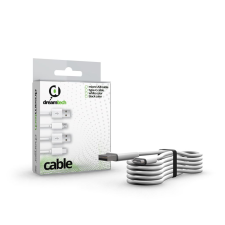 Dreamtech USB-C kábel 1m fehér (117945) (D117945) kábel és adapter