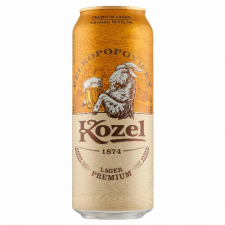 Dreher Sörgyárak Zrt. Velkopopovický Kozel Premium Lager minőségi világos sör 4,6% 0,5 l sör