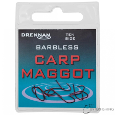 Drennan Barbless Carp Maggot 20 horog horog