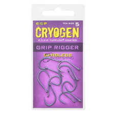 Drennan ESP Cryogen Grip Rigger Barbless 5 horog horog