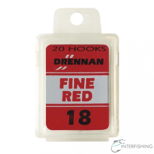 Drennan Fine Red 18 horog horog