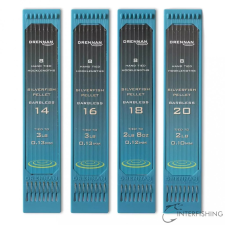 Drennan Hookplate Silverfish Pellet 18 előkötött horog horog