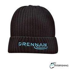 Drennan Knitted Beanie - Black horgászkiegészítő