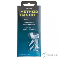 Drennan Method Bandit Carp Method 14 előkötött horog horog