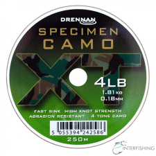 Drennan Specimen Camo XT 12lb 250m zsinór horgászzsinór