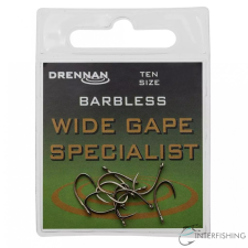 Drennan Wide Gape Specialist Barbless 16 horog horog
