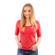  Dressa Collection 3/4-es ujjú női póló - piros | XL női póló