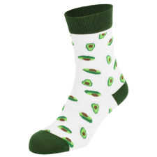  Dressa pamut avokádós zokni - fehér női zokni