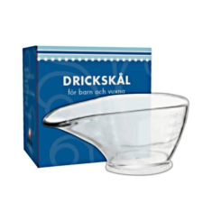 Drickskal Svéd itató pohár szoptatás- és fogbarát, 80 ml-es, mércézett babaétkészlet