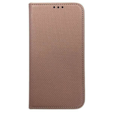 DRO Tok Smart mágneses könyvtok iPhone 14 Plus 6.7" rózsaarany tok tok és táska