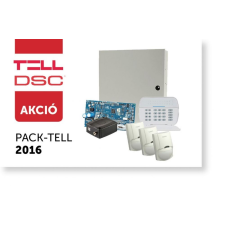 DSC HS2016 központ dobozzal, 16LED-es kezelővel, 3x LC100, GSM Adapter Mini biztonságtechnikai eszköz