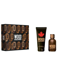 Dsquared2 Wood Pour Homme SET: edt 100ml + tusfürdő gél 150ml kozmetikai ajándékcsomag