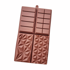  Dubai csoki forma, szilikon, 4 adagos sütés és főzés