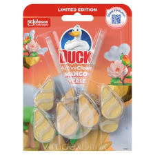  Duck activeclean wc-rúd 2*38,6g Mango V. tisztító- és takarítószer, higiénia