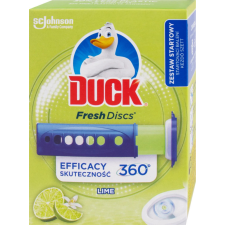 Duck Fresh Discs Lime WC-öblítő korong, 36 ml (5db/karton) tisztító- és takarítószer, higiénia