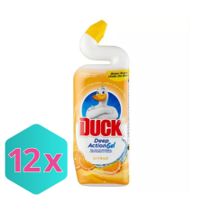 Duck kacsa wc tisztító 750ml citrus KARTON - 12 db tisztító- és takarítószer, higiénia