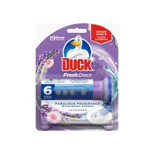 Duck WC öbíltő korong zselés 36 ml Fresh Discs Duck® Levendula tisztító- és takarítószer, higiénia