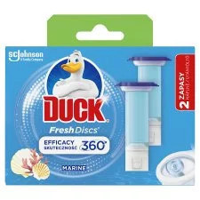 Duck wc öblítő korong UTÁNTÖLTŐ, Marine 2X36ml/cs (5db/karton) tisztító- és takarítószer, higiénia