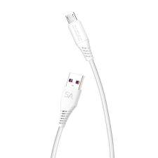 DUDAO Kábel USB-ről Micro USB-re Dudao L2M 5A 1m (fehér) kábel és adapter