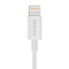 DUDAO L1L USB - Lightning kábel 3A 1m fehér (6970379613757) (L1L Lightning 1m) kábel és adapter