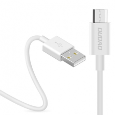 DUDAO L1M kábel USB / Micro USB 3A 1m, fehér kábel és adapter