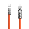 DUDAO L24CL USB-C - Lightning forgó kábel 1m narancs (L24CL)