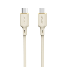 DUDAO L7SCC1M Kábel USB-C-USB-C 100W 1m (fehér) mobiltelefon kellék