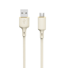 DUDAO L7SM USB-A - microUSB kábel 5A 1m - bézs kábel és adapter