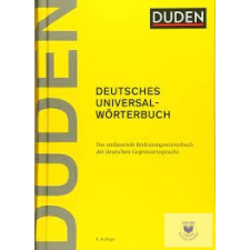 Duden Deutsches Universalwörterbuch 9. Auflage idegen nyelvű könyv