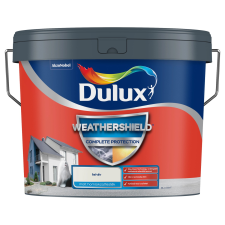 Dulux Weathershield Complete Protection homlokzatfesték Fehér 9 l fal- és homlokzatfesték