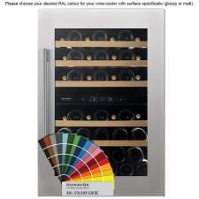 Dunavox DVS-44.120DC Spirit beépíthető borhűtő RAL 44 palack borhűtőgép