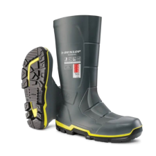 Dunlop Biztonsági csizma, Dunlop, Acifort, Metguard, fém orrvédő 44 munkavédelmi cipő
