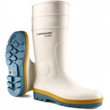 Dunlop Csizma Dunlop acifort tricolour PVC speciális kétrétegű fehér/bézs/kék 41 munkavédelmi cipő