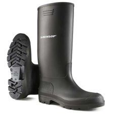  DUNLOP GAND955 Pricemastor 380PP fekete PVC munkacsizma 01 munkavédelmi cipő