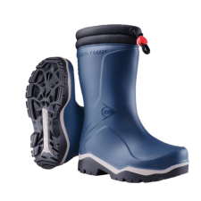 Dunlop Gyerekeknek szánt bélelt csizma, Dunlop Kids Blizzard Kék 30 gyerek csizma, bakancs