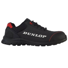 Dunlop Matt Black S3 ESD Fekete Munkavédelmi Cipő - 40