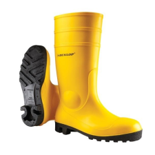 Dunlop Protomaster gumicsizma, S5 SRA, sárga, 41 munkavédelmi cipő