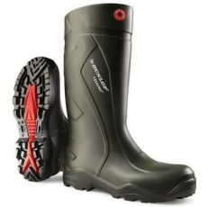 Dunlop Védőcsizma, Dunlop Purofort, S5 CI Src, zöld, 44-es méret