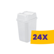 Dünya Easy billenős szemetes Fehér 10L (Karton - 24 db) szemetes