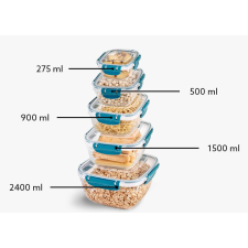 Dünya Ételtartó Szett 5Db-Os 30809 papírárú, csomagoló és tárolóeszköz