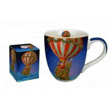 Duo Gift Porcelánbögre 1000ml, dobozban, Santa Balloon bögrék, csészék