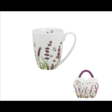 Duo Gift Porcelánbögre 360ml, díszcsomagolásban, Classic Lavender bögrék, csészék