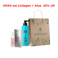 DUOLIFE XMAS Collagen + Aloe Set vitamin és táplálékkiegészítő