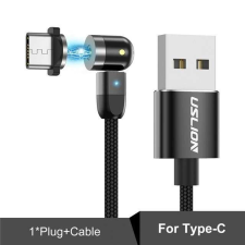  Dupla 360 ° -os mágneses kábel Android USB-C kábel és adapter